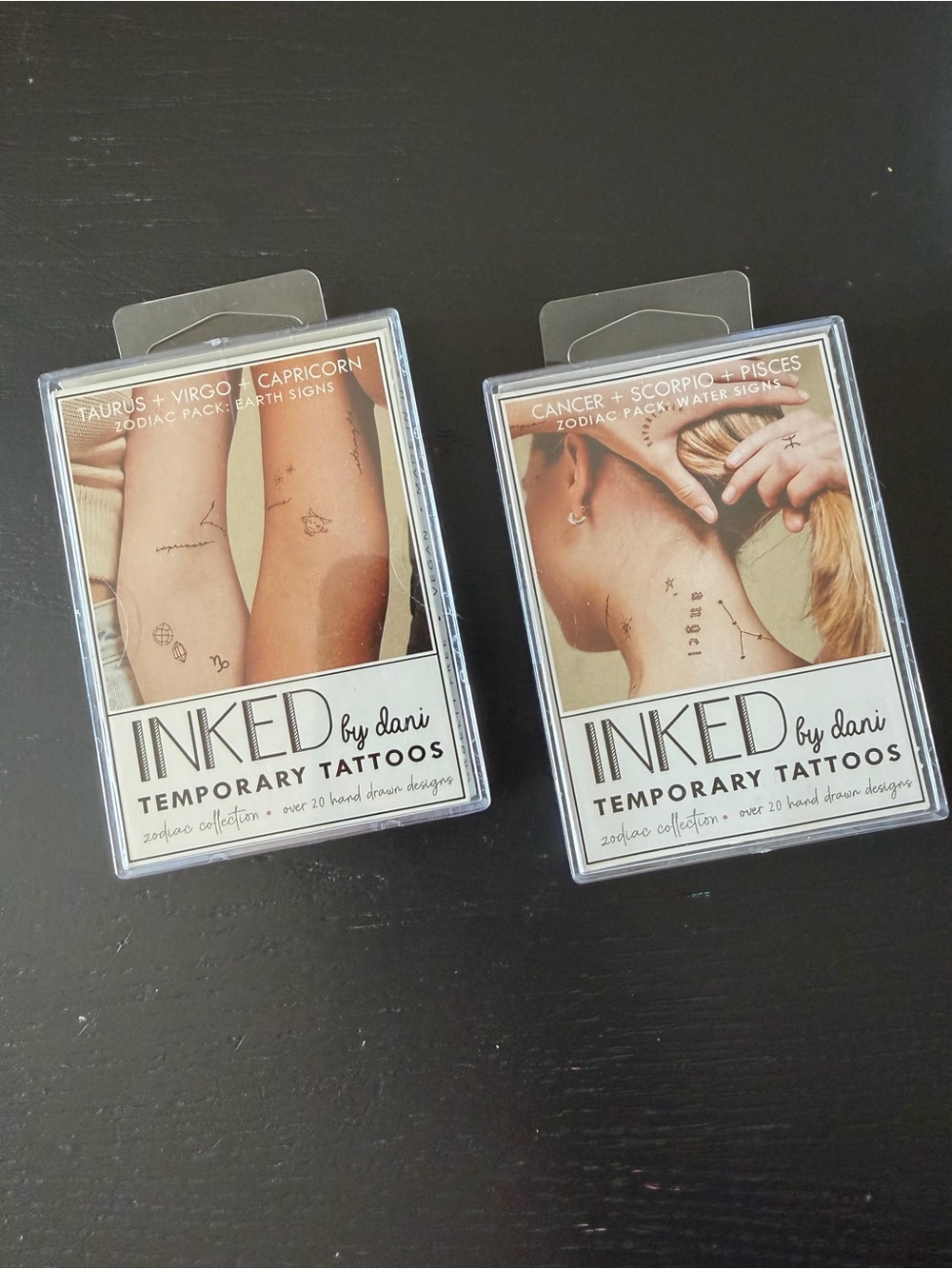Inked by Dani Temporary Tattoos NEW